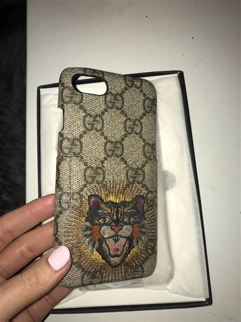 prezzo cover gucci|real Gucci phone case.